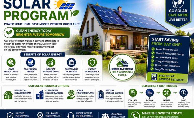 Solar Program: Save Energy and Build a Greener Future