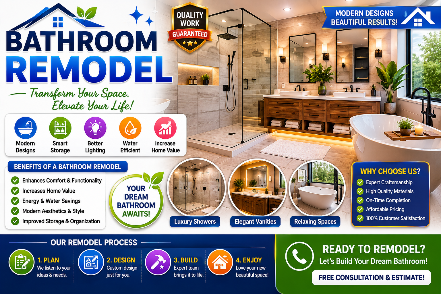 Bathroom Remodel: Transform Your Space with Style and Comfort