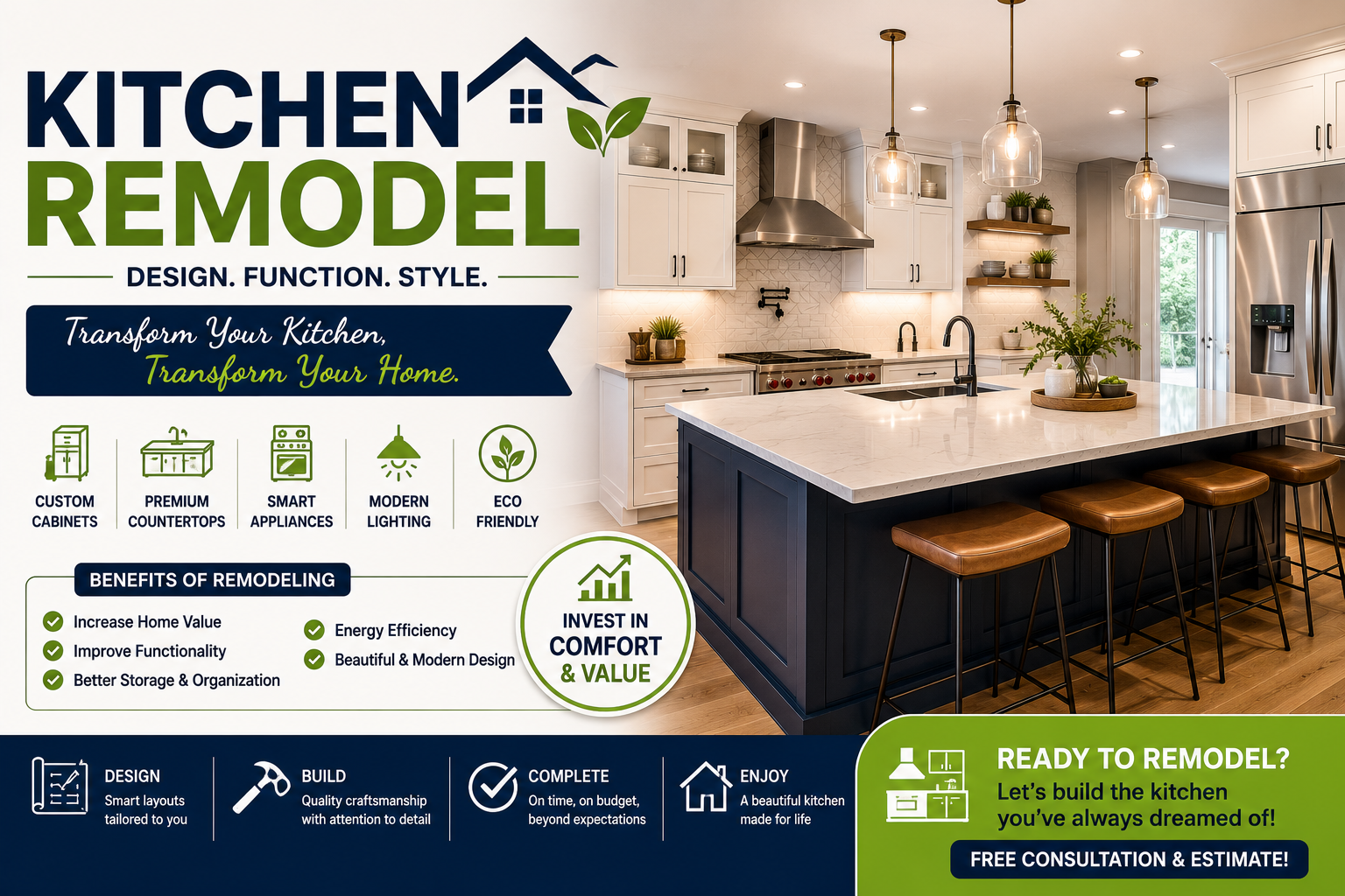 Kitchen Remodel: Upgrade Your Kitchen with Style and Functionality