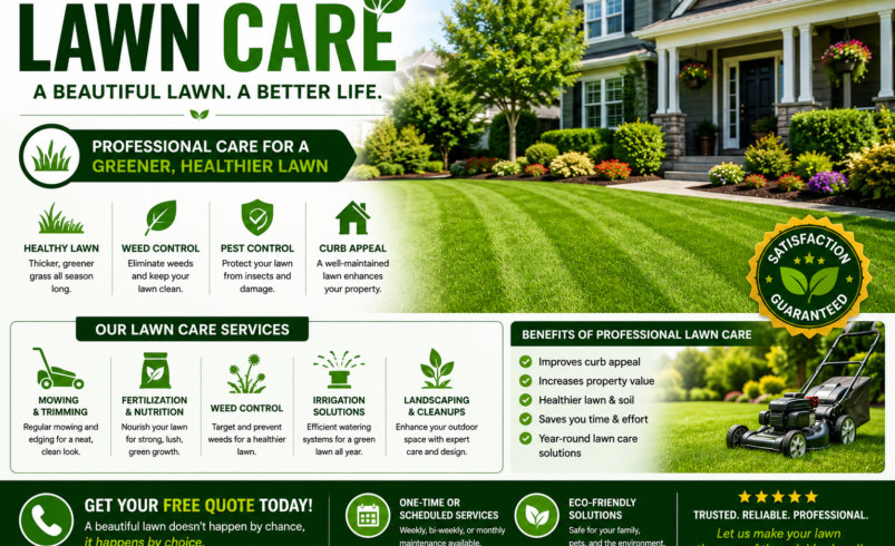 Lawn Care: Keep Your Yard Healthy, Green, and Beautiful