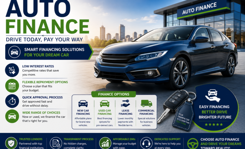 Auto Finance: Drive Your Dream Car with Smart Financing