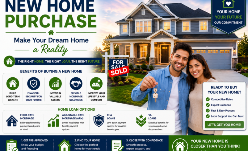 New Home Purchase: Make Your Dream Home a Reality